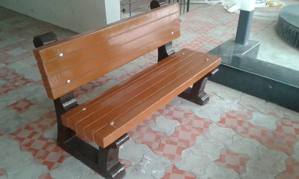 RCC garden bench single